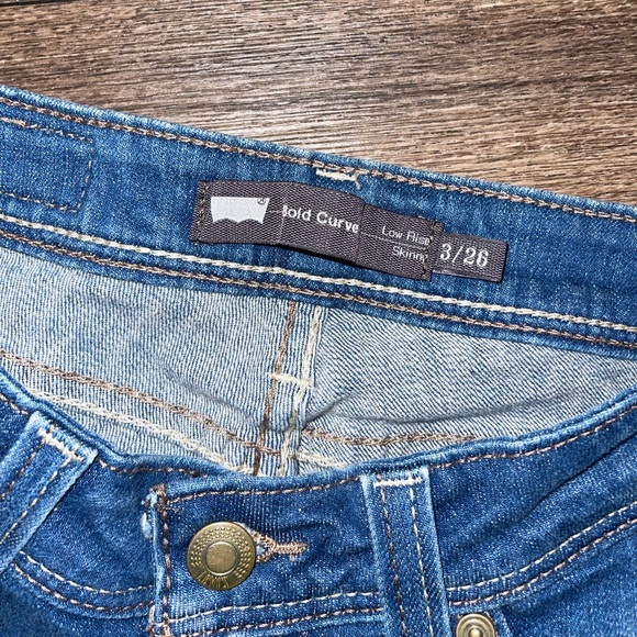 Levi’s Bold Curve Low Rise Skinny Denim Jeans - Picture 6 of 11